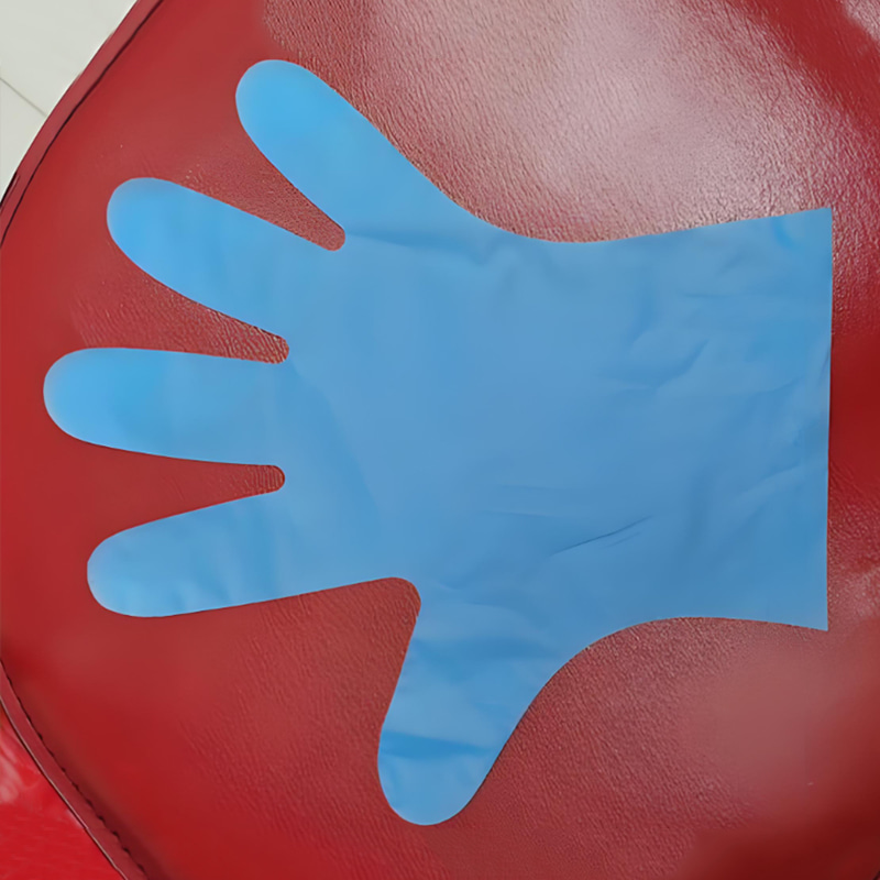 ‌ RÉSISTANCE CHERIE Les gants TPE bleus (texture mate)