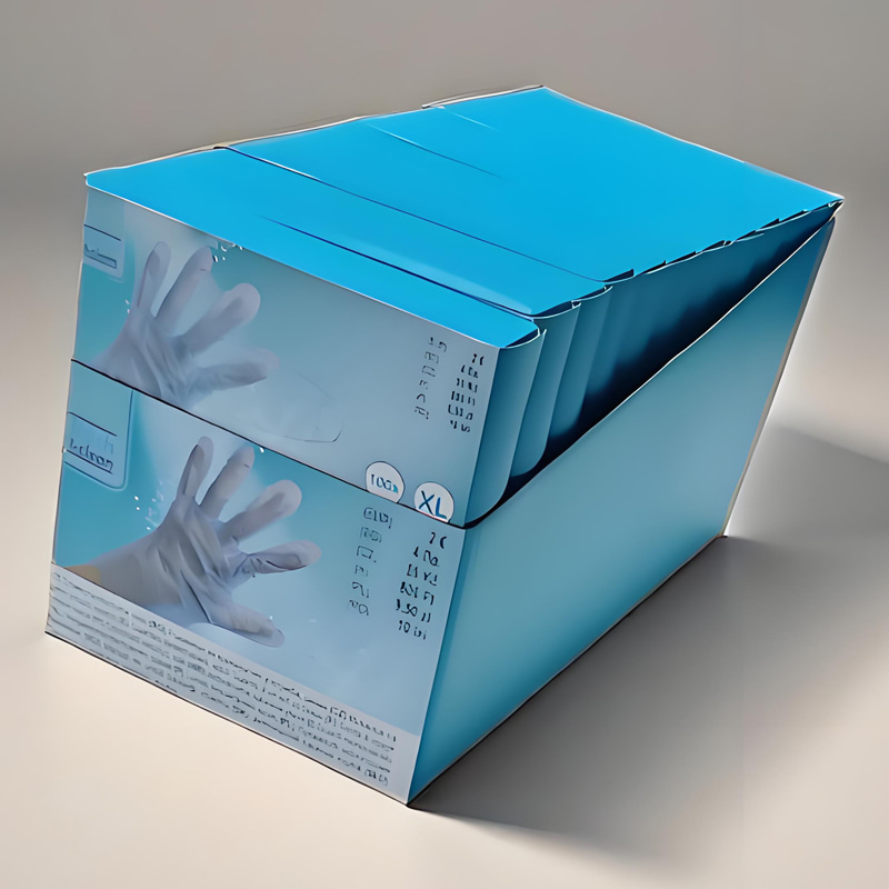 ‌ RÉSISTANCE CHERIE Les gants TPE bleus (texture mate)