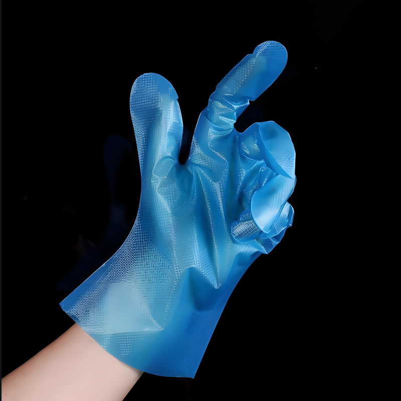 ‌ RÉSISTANCE CHERIE Les gants TPE bleus (texture mate)