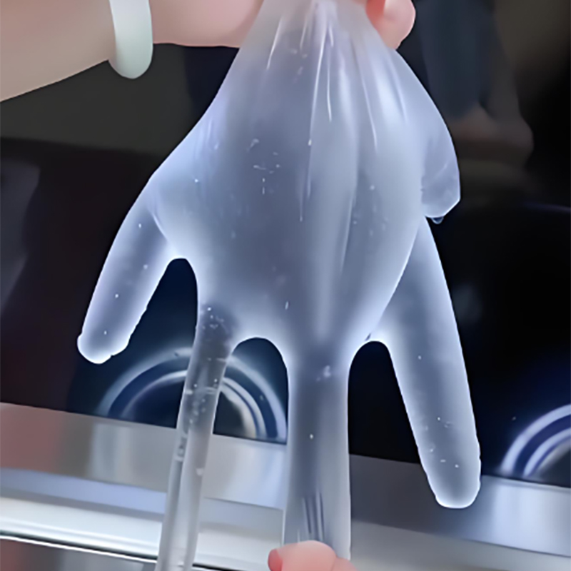 ‌‌‌ gants TPE blancs et doux et doux (texture mate)